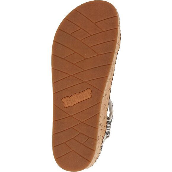 NEW Born Sirena Cork Platform Wedge Ankle Strap women Sandalse 354 - Picture 4 of 5